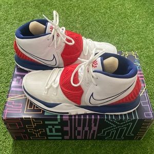 2020 Nike Kyrie 6 'USA' Mens Sz 10 Used Dead Stock Original Box 100% Authentic